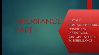 Inheritance | Under Muslim Law| With case laws