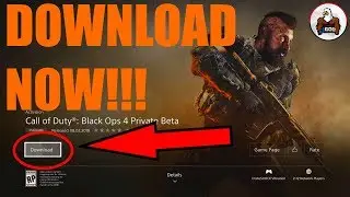 You Can Download the BO4 Private Beta NOW!!!