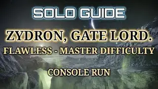 Destiny 2 Solo Master Nightmare Hunt: Zydron - Flawless Console Run