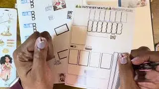 Plan With Me | A5 Just Scribble | Cozy 80s Vibes + Weekly Reset | Journaling That Sticks