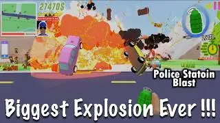Police Car Explosion! 🚓💥 🚔👮 OMG 💣