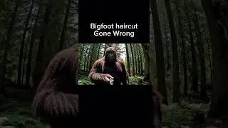 Bigfoot should not be using clippers 🤣🤣🤣 #bigfoot #ciralvideo #viral  #shorts  #likethis