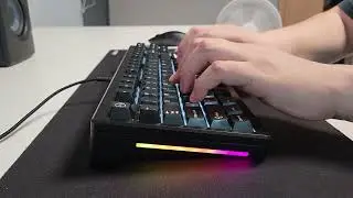 앱코 AR87 (Anodized Black) | Drop Holy Panda | GMK WoB