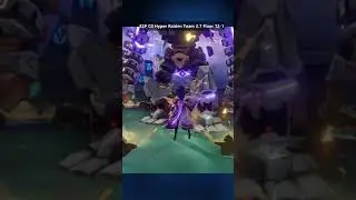 F2P C0 Hyper Raiden Shogun Team Showcase 2.7 Floor 12 Chamber 1 #shorts #genshinimpact