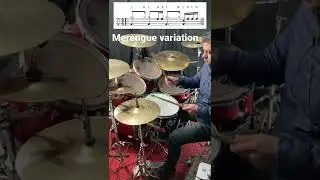rhythm variation of merengue in drums #drums #merengue