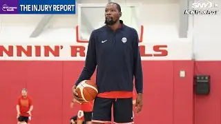 Kevin Durant sidelined as Team USA prepares for Olympics | The Injury Report