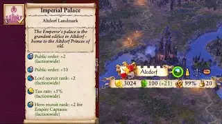 Landmarks of the Empire. Total War Warhammer 2
