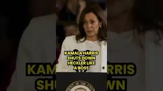 Kamala Harris SHUTS DOWN Heckler LIKE A BOSS