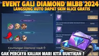 EVENT GALI DIAMOND VAULT!! 10 TOKEN GRATIS EVENT KEUNTUNGAN DIAMOND VAULT 2024 | MOBILE LEGENDS