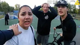 Teen Babysitter at Skate Park Goes Too Far Before Anyone Notices