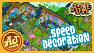 Garden Escape Speed Den Decoration! | Animal Jam
