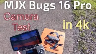 MJX Bugs 16 Pro Camera Tests in 4k