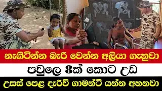 නැගිටින්න බැරි වෙන්න අලියා ගැහුවා | පවුලෙ 8ක් කොට උඩ | උසස් පෙළ දැරිවි ගාමන්ට් යන්න අහනවා