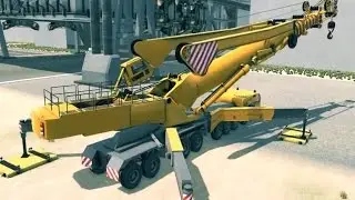 Giant Machines 2017 - Mobile Crane Gameplay (PC HD) [1080p60FPS]