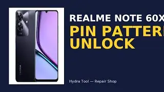 RMX3938  Realmi Note 60X PIN/Pattern/FRP Reset with Hydra Tool(Repair Shop)