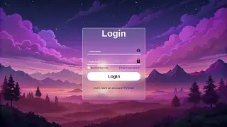 Make a Login page in HTML and CSS