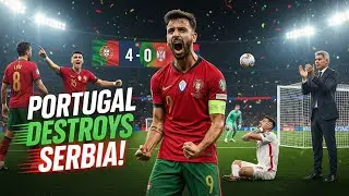Моя Португалия разгромила Сербию в 1/16 финала | Евро-2024 с Португалией