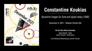 Constantine Koukias - Byzantine Images for flute and digital delay (1986)