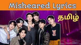 BTS தமிழ் misheared lyric || Tamil voiceover || #tamilvoiceover