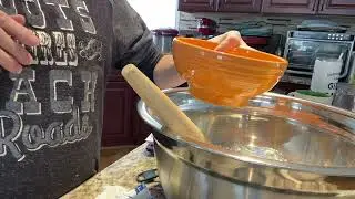 Cooking with Azure Standard products.
