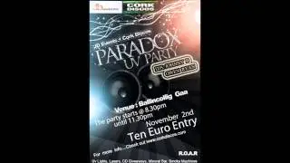 PARADOX UV PARTY. @ ballincollig gaa