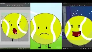BFDIA 23 Shattered! Every Time tennis ball is on screen