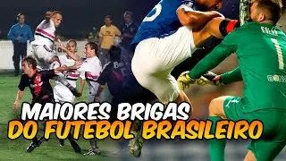 MAIORES BRIGAS EM CAMPO DO FUTEBOL BRASILEIRO!!!