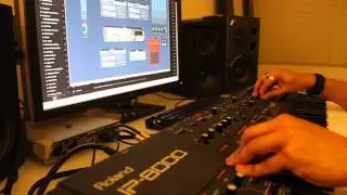 Roland JP-8000 Drone Sounds