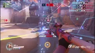 Overwatch: Battle Mercy 11k healing with Ashley and co ^^