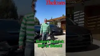 Robert Patrick At His House With His Car Collection🏎️#robertpatrick
