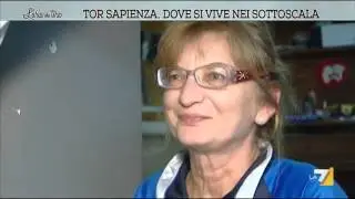 Tor Sapienza, dove si vive nei sottoscala
