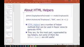 ASP.NET Core: Tag Helpers