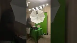 How I set up my green screen to make it look like I&rsquo;m in a studio for my fashion drop #greenscreen