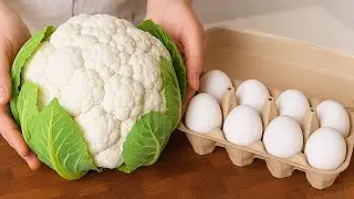 Kochen Sie keinen Blumenkohl, bis Sie dieses Rezept gesehen haben! Weihnachtsrezept!