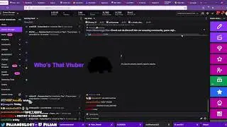 Pink turtle image appears on Filian stream