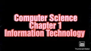 Information Technology and its importantce