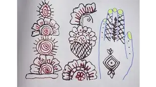 Viral Henna designs]@Quick-Art3 #mehndi #henna #viral #shorts #beautiful #hennaart #mehndidesign#art