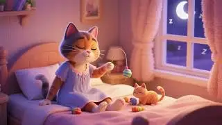 Mama Cat&rsquo;s Sleepy Time Catch | Nursery Rhymes & Kids Songs 🐱🌙🎵