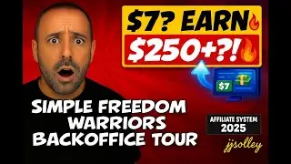 Simple Freedom Warriors Backoffice Tour-Can You Really Earn Big With This Simple System?