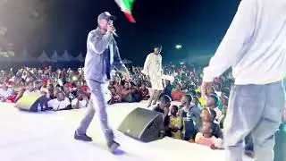 BRAVO KISS & Single Dee Performing fitting at IUEA Youth Festival - Jinja