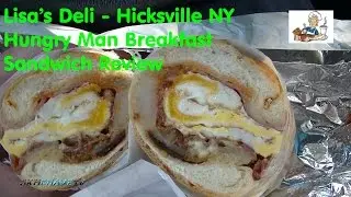 Lisa's Deli Hungry Man Special Sandwich Review | JKMCraveTV