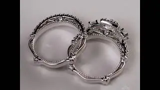 Personalized Engagement Rings by Verragio: Parisian-122