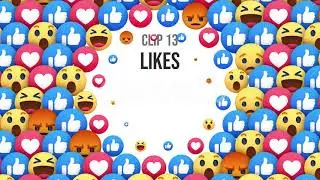 Facebook Reaction Transitions - 18 Clips - Stock Video
