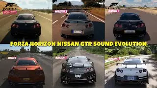 Forza Horizon 6 vs FH1&ndash;FH5 | Nissan GT-R R35 SOUND EVOLUTION 🔊🔥