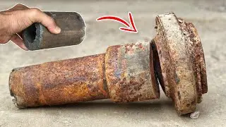 Mind-Blowing Skill! Mechanic Brings Broken Heavy Truck Spindle Back to Life