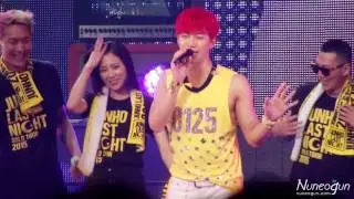[SO GOOD_Encore] 2015 JUNHO Solo Tour 'LAST NIGHT'_준호직캠_By Nuneogun