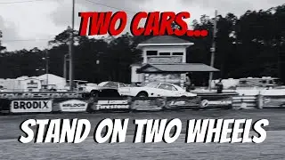 Camaro Up on Two Wheels