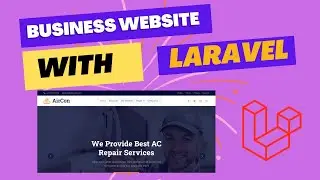 How to Create Business Website By Laravel | 10 Create Service model, migration and controller