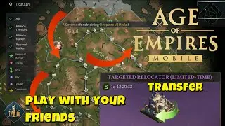 how to transfer region and play with your friends in age of empires mobile