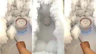 QUEEN / ASMR FREEZER FROST EATING / WHITE ICE